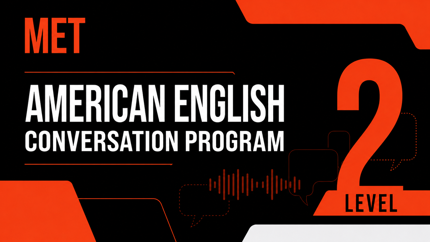 American English Conversation Program – Level 2