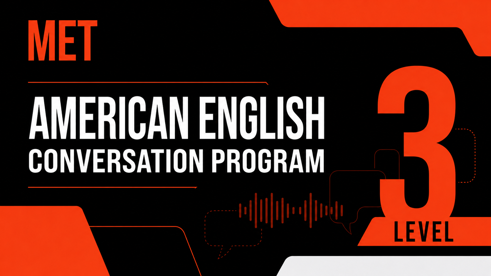 American English Conversation Program – Level 3