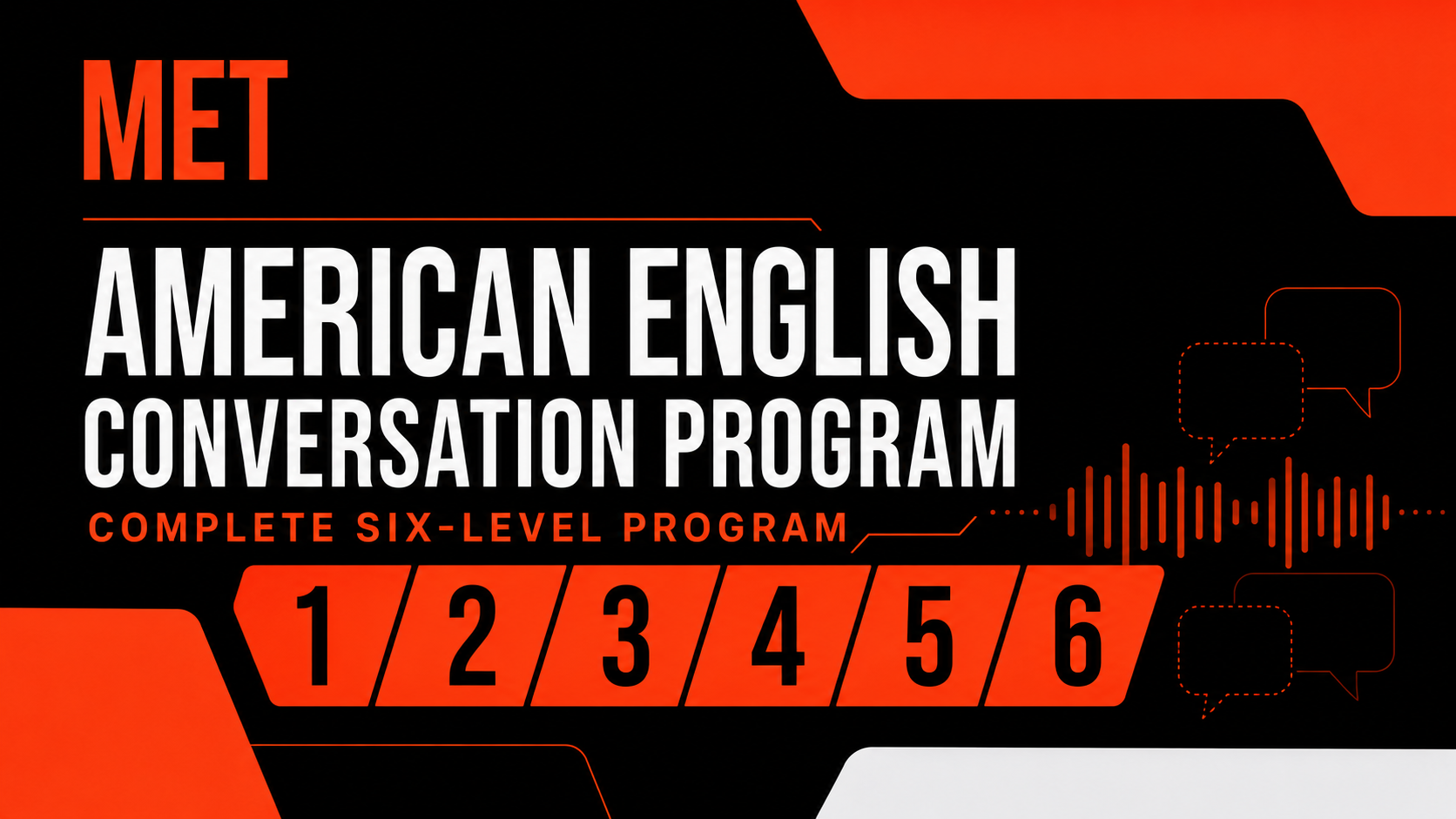 American English Conversation Program | Six-Level Journey